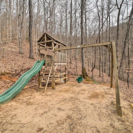 Luxury Cabin Rental In Franklin With Private Hot Tub 외부 사진