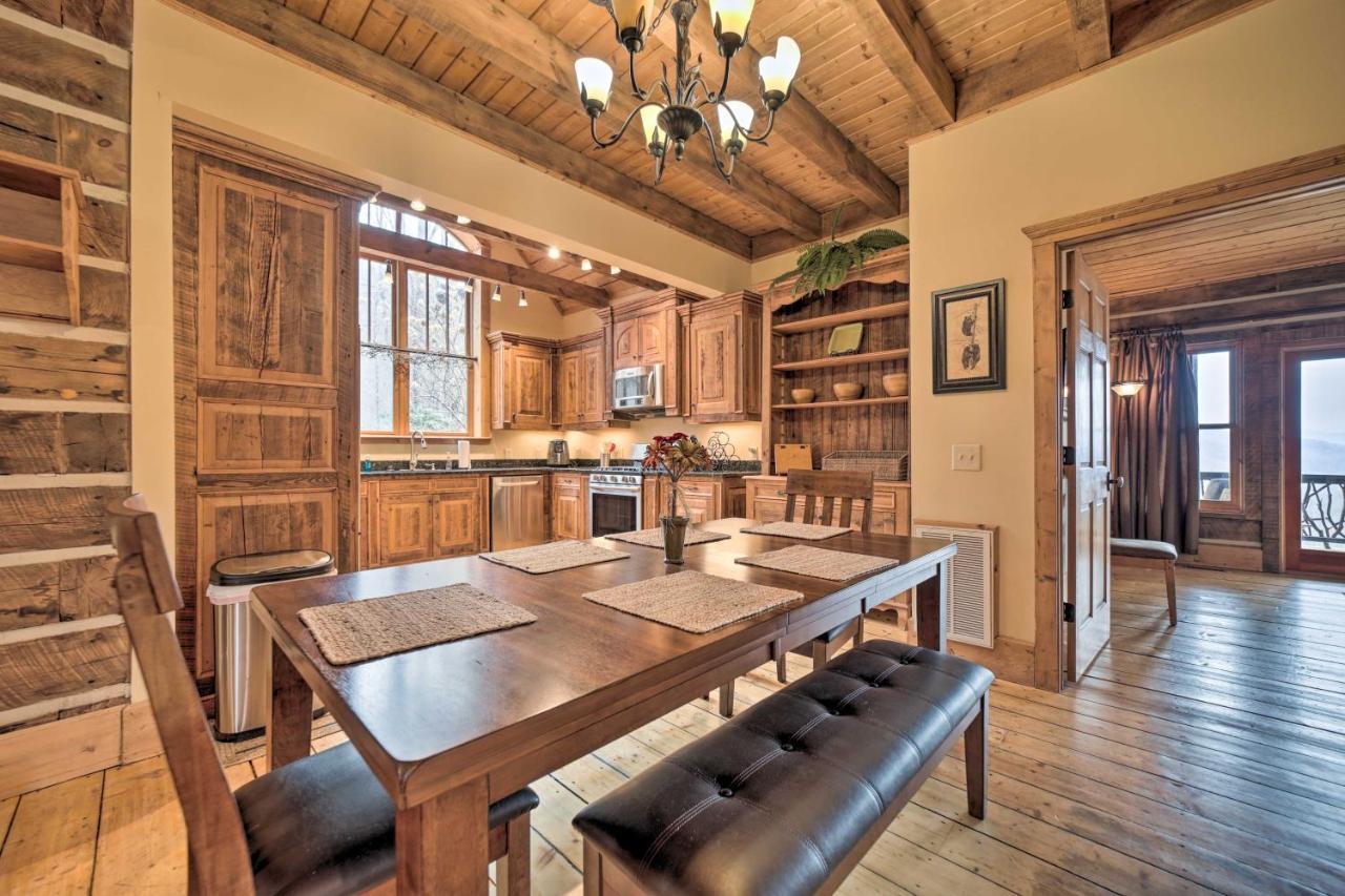 Luxury Cabin Rental In Franklin With Private Hot Tub 외부 사진