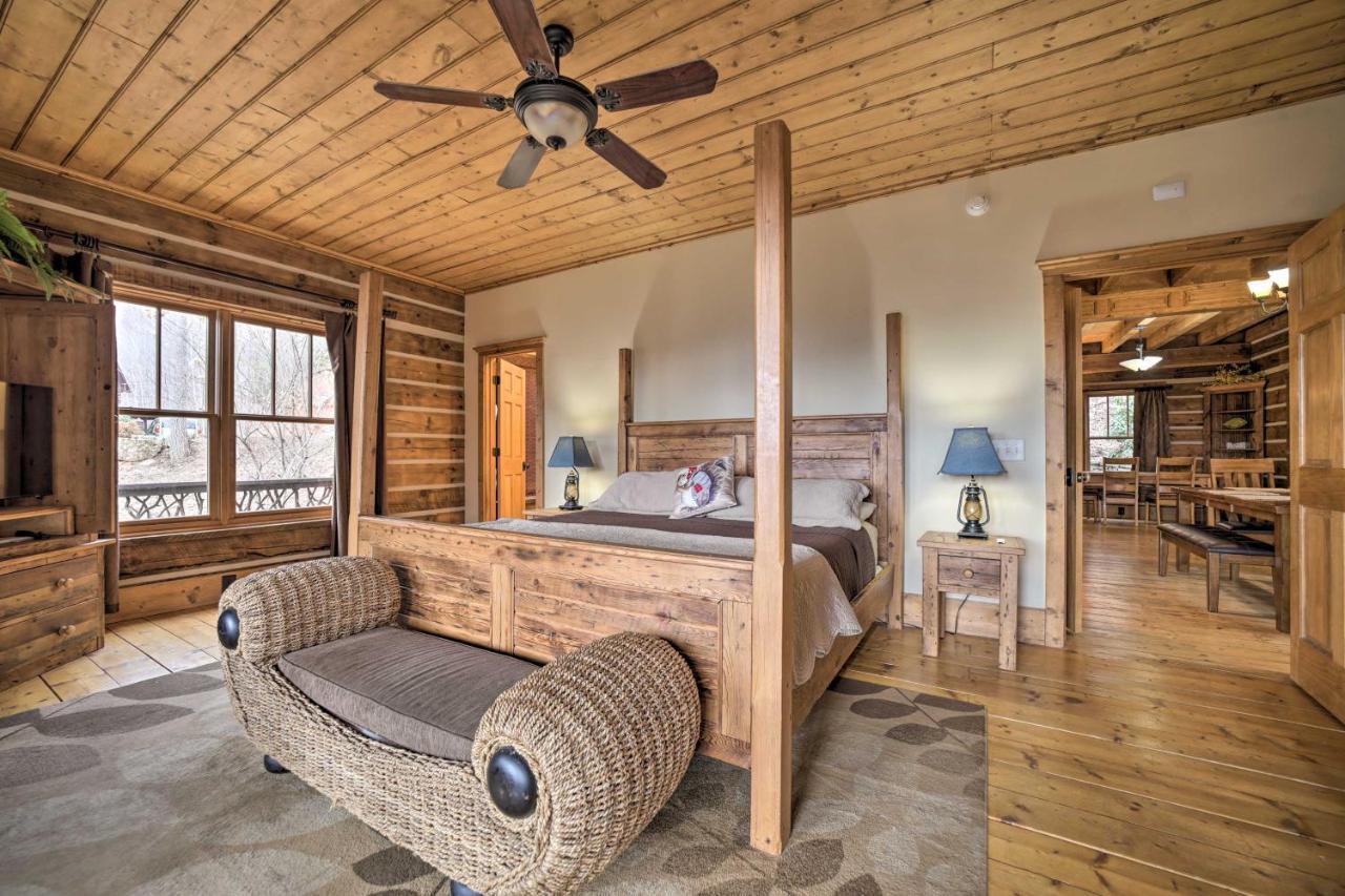 Luxury Cabin Rental In Franklin With Private Hot Tub 외부 사진