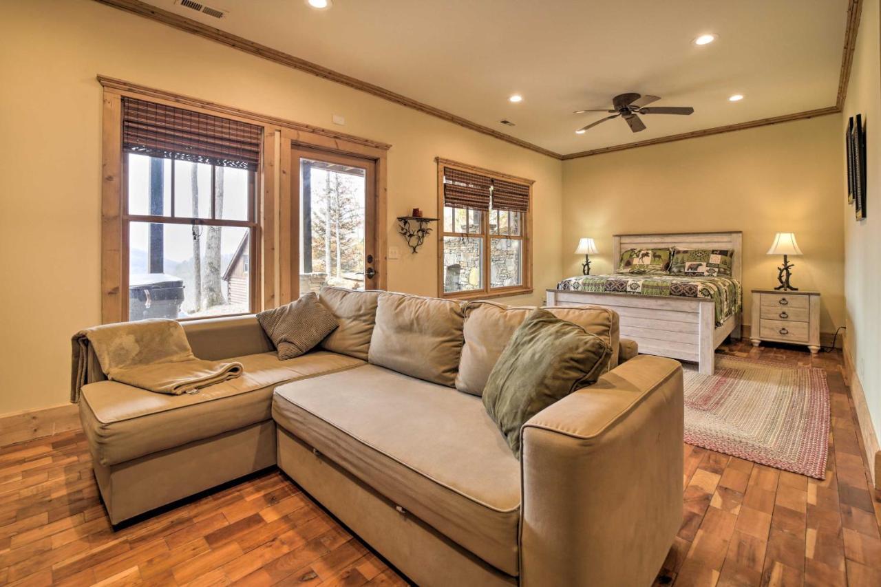 Luxury Cabin Rental In Franklin With Private Hot Tub 외부 사진