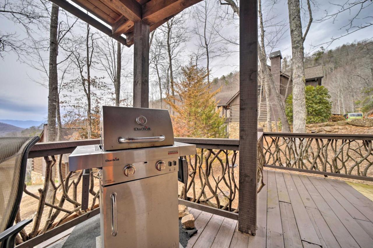 Luxury Cabin Rental In Franklin With Private Hot Tub 외부 사진