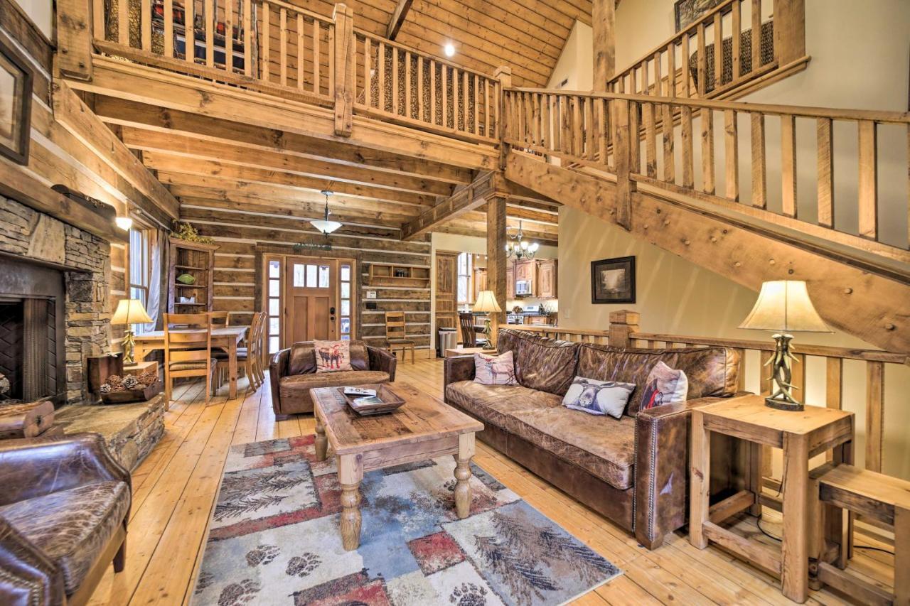 Luxury Cabin Rental In Franklin With Private Hot Tub 외부 사진