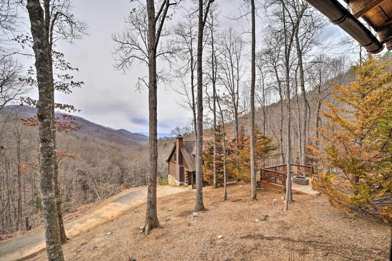 Luxury Cabin Rental In Franklin With Private Hot Tub 외부 사진